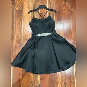 BLACK BOW BACK DRESS🎀🖤